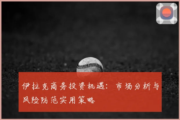 伊拉克商务投资机遇：市场分析与风险防范实用策略